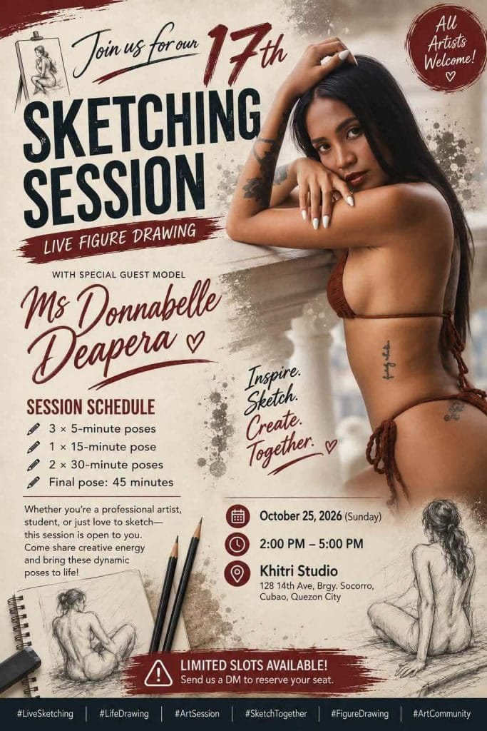 Dona Deapera Sketching Session – 10252026